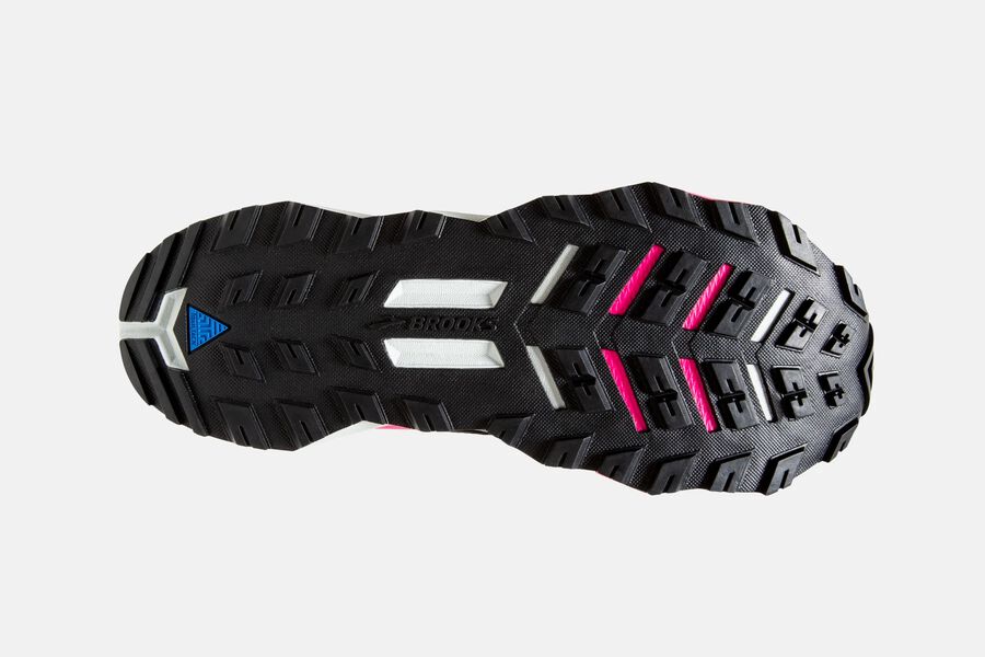 Brooks Running Shoes Womens Black/Pink - Divide 2 Trail - 6352-MQJXR